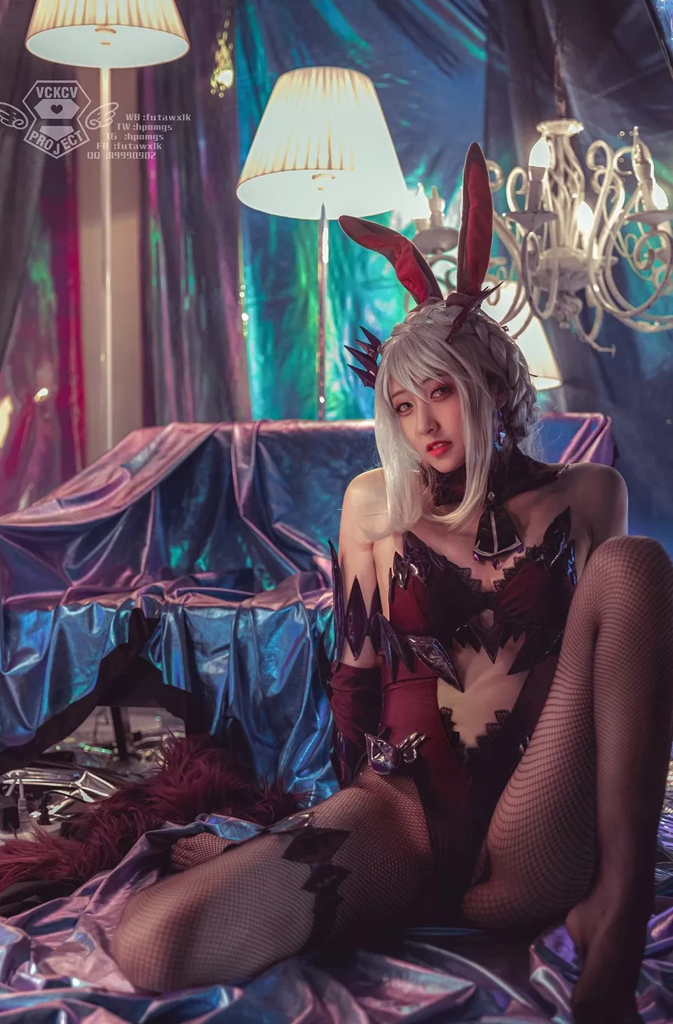 Altria Girl 佳人cosplay Bunny VCKCV 冬马路纱FGO
