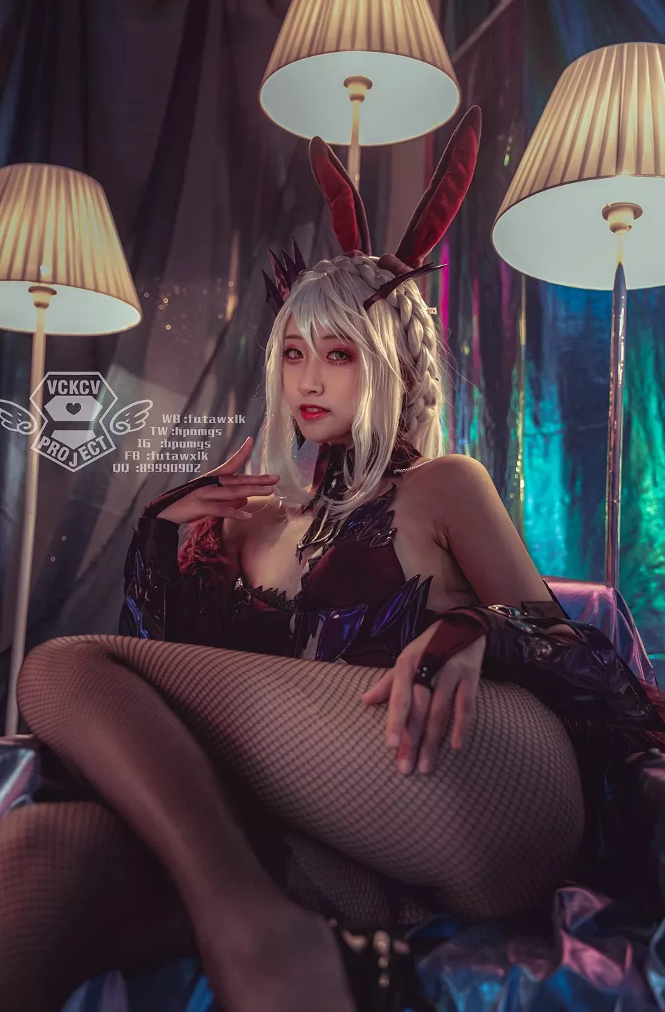 Altria Girl 佳人cosplay Bunny VCKCV 冬马路纱FGO