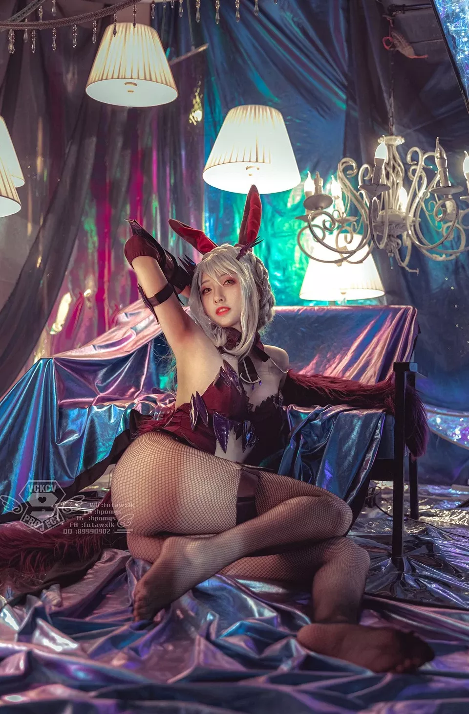 Altria Girl 佳人cosplay Bunny VCKCV 冬马路纱FGO
