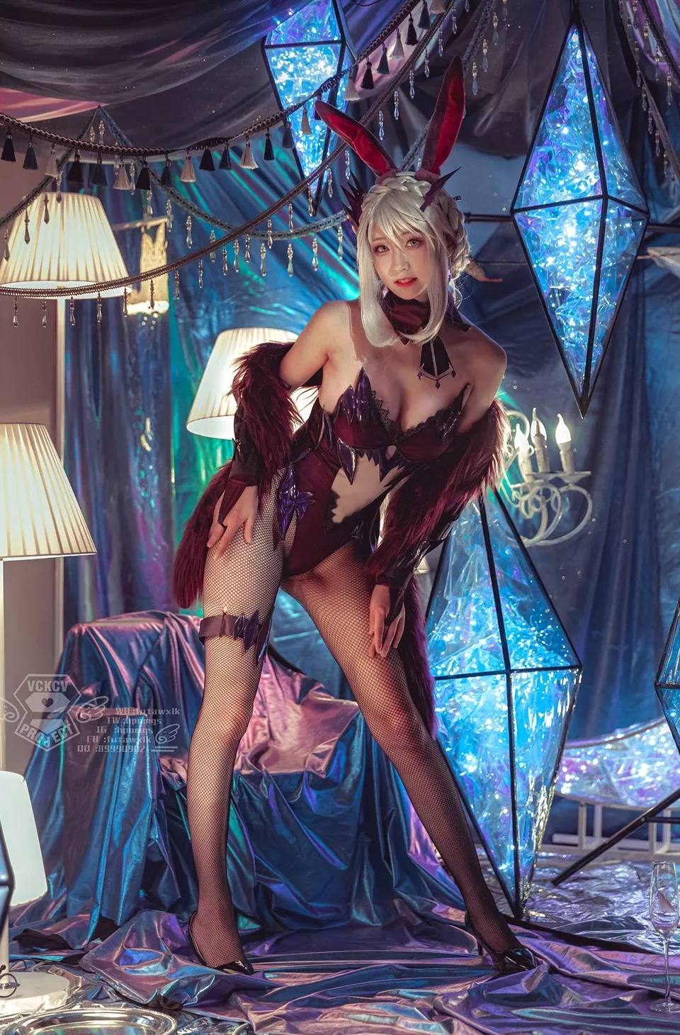 Altria Girl 佳人cosplay Bunny VCKCV 冬马路纱FGO