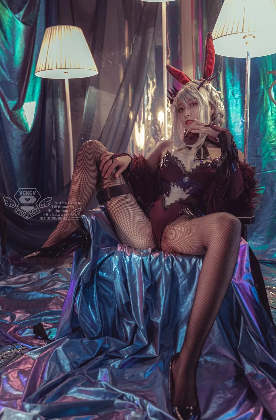 Altria Girl 佳人cosplay Bunny VCKCV 冬马路纱FGO