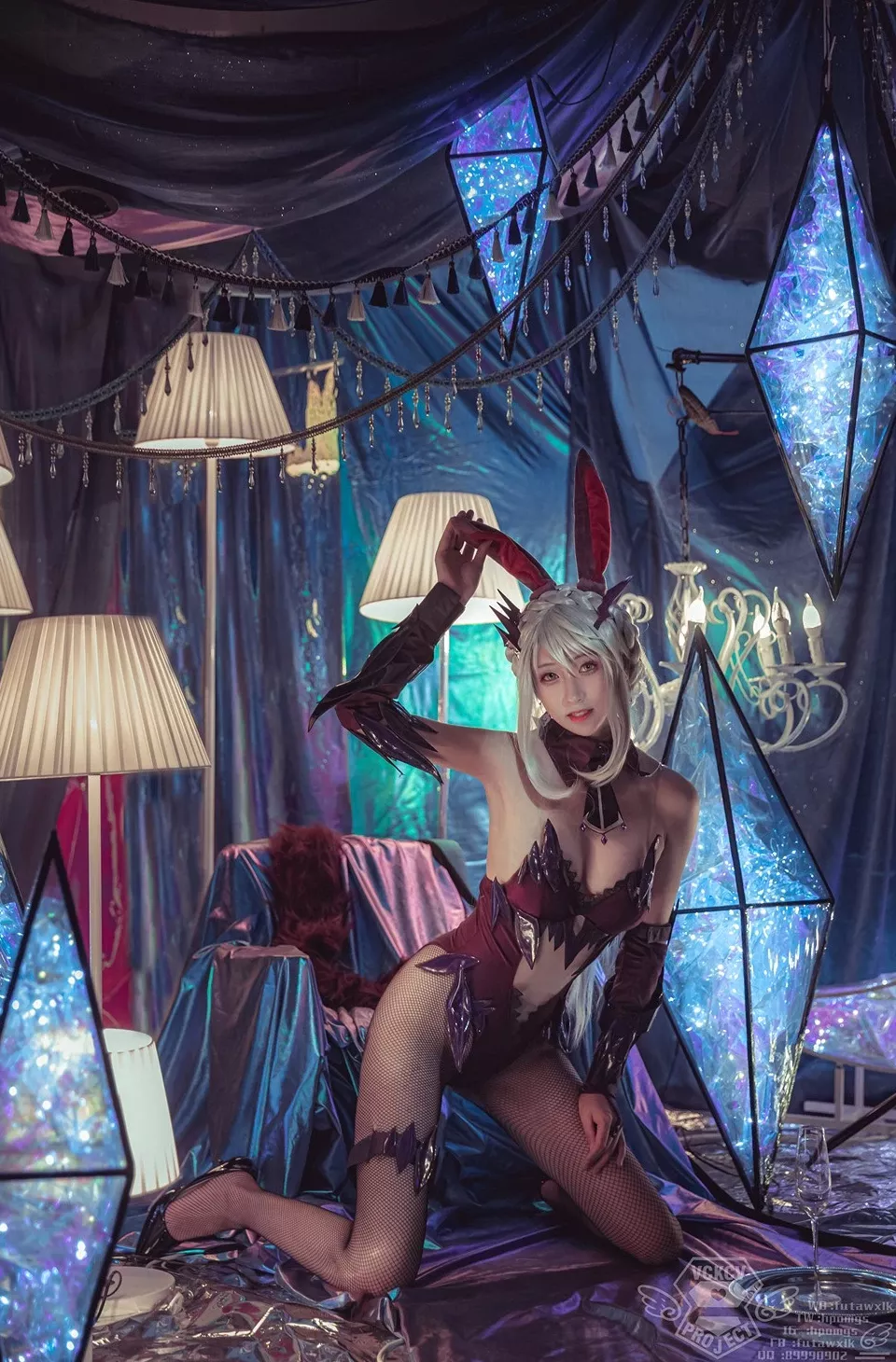 Altria Girl 佳人cosplay Bunny VCKCV 冬马路纱FGO