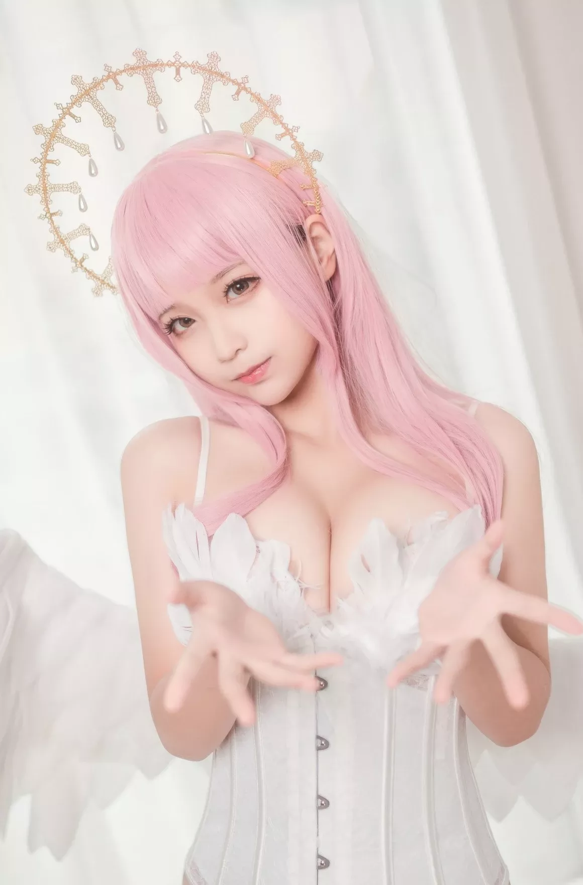 沫沫真爱版天使本-光天使 cosplay 蠢沫沫Chunmomo 尤物cosplay