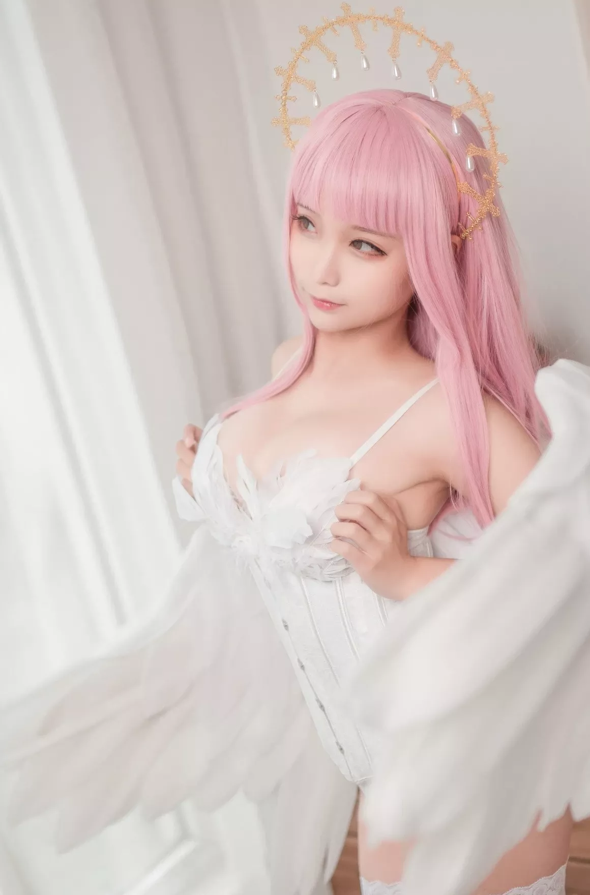 沫沫真爱版天使本-光天使 cosplay 蠢沫沫Chunmomo 尤物cosplay