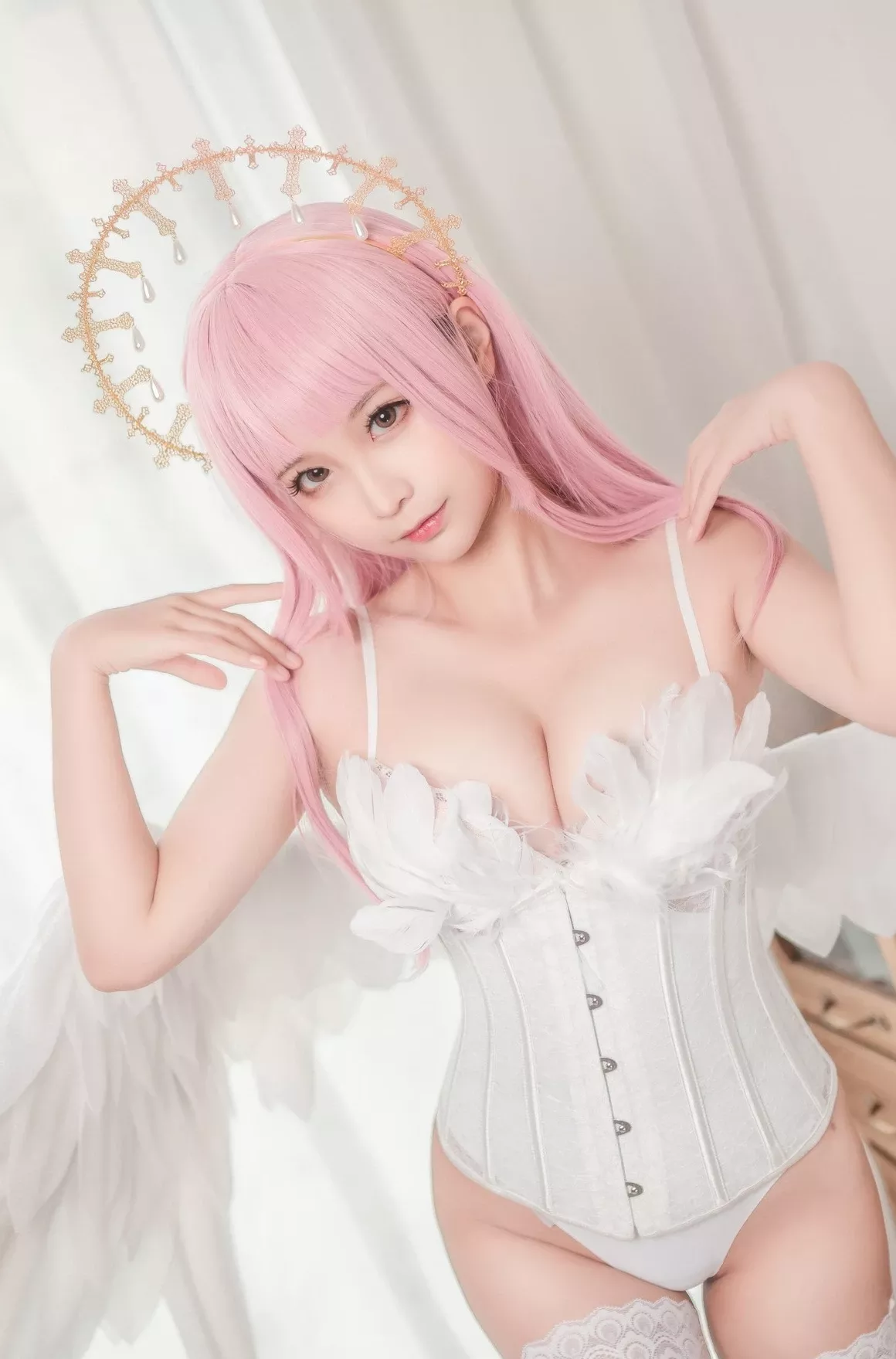 沫沫真爱版天使本-光天使 cosplay 蠢沫沫Chunmomo 尤物cosplay