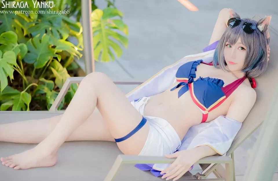 白发洋子12.2020 女神cosplay