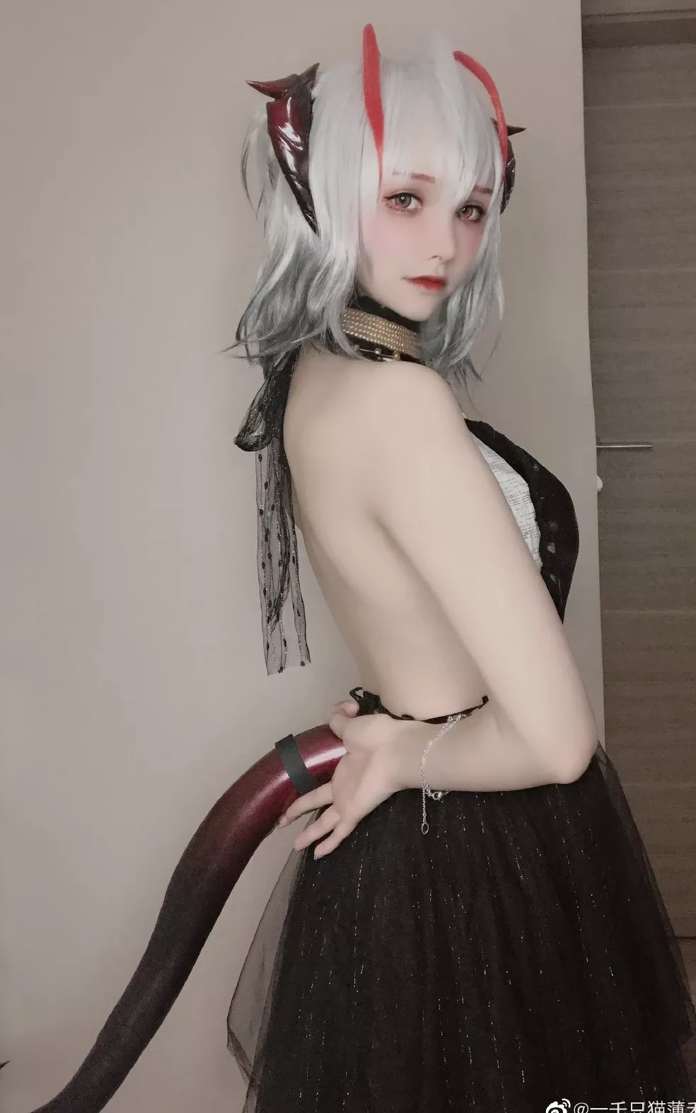 (9P) 礼服 一千只猫薄禾 W 明日方舟 丽人cosplay