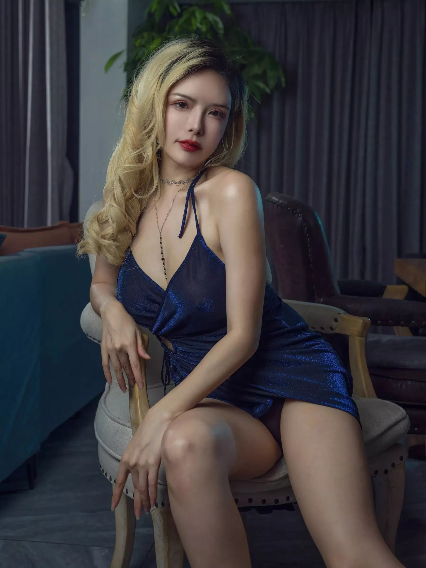 【网路收集系列】福报姬 秋和柯基《 》贵宾福报帖【51P】 午夜蓝