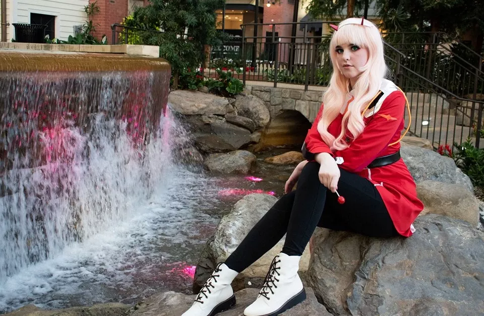 沙罗�C 美女cosplay 零二