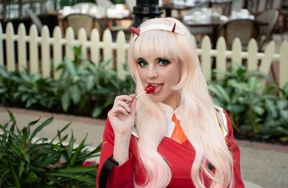 沙罗�C 美女cosplay 零二