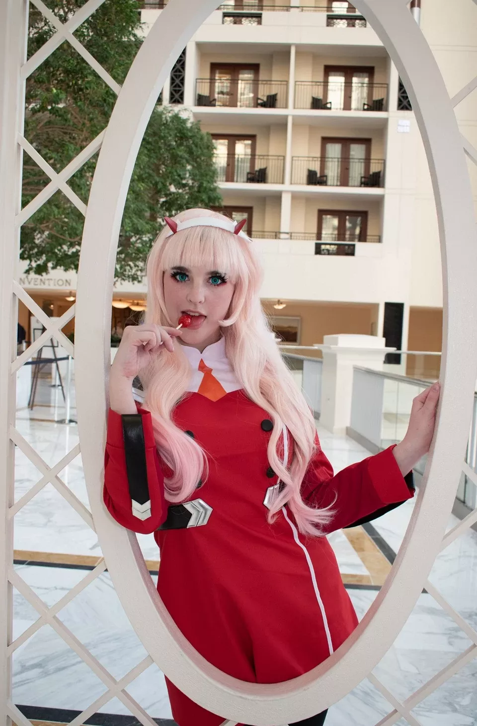 沙罗�C 美女cosplay 零二