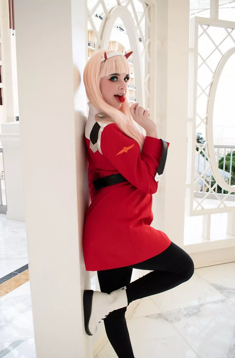 沙罗�C 美女cosplay 零二