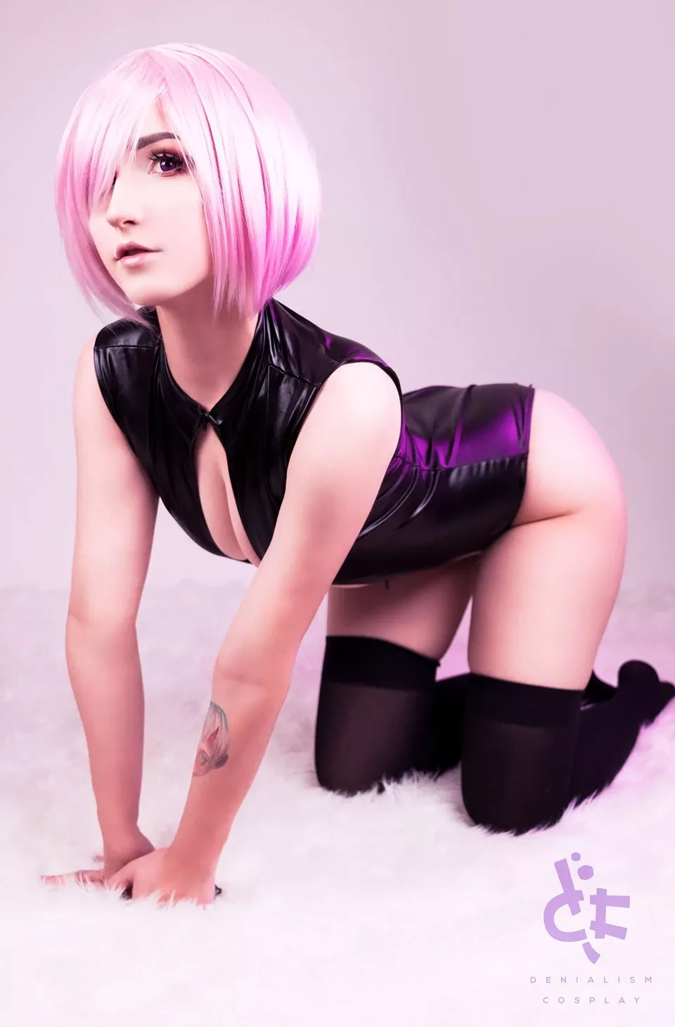 美女cosplay Mashu 否认主义�C