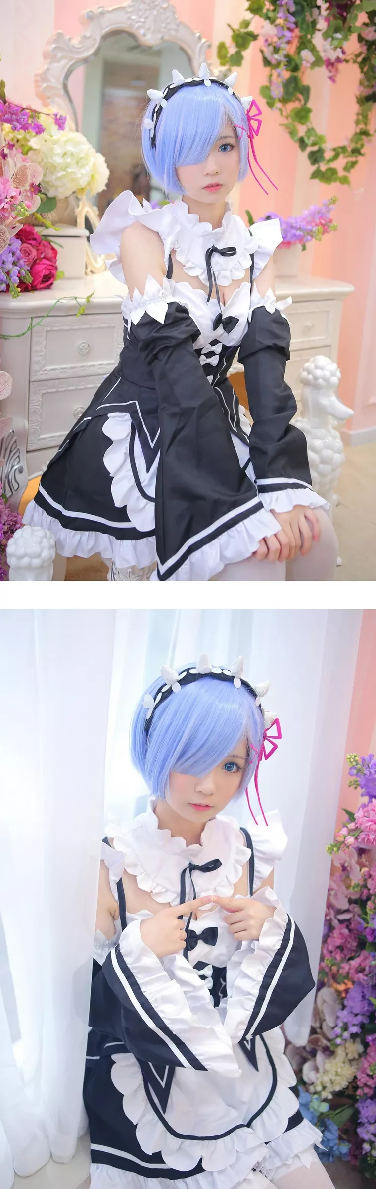 南宫-从零开始的异-雷姆拉姆 美人cosplay