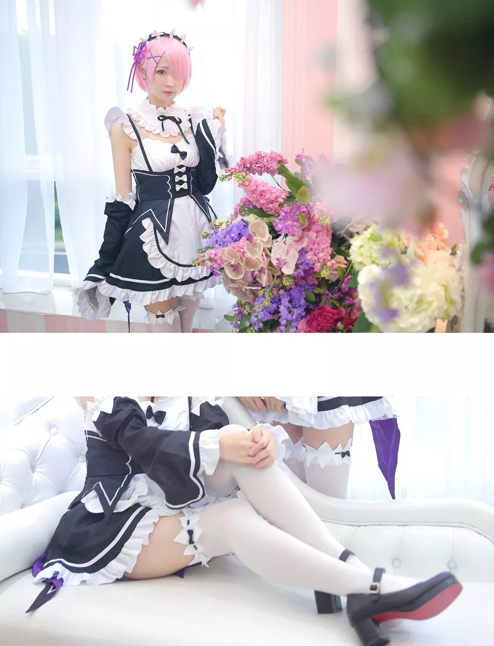 南宫-从零开始的异-雷姆拉姆 美人cosplay