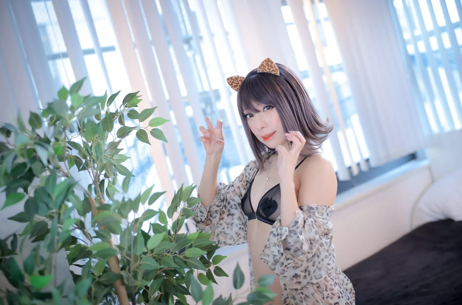 宫本彩希豹女 (48P) 尤物cosplay