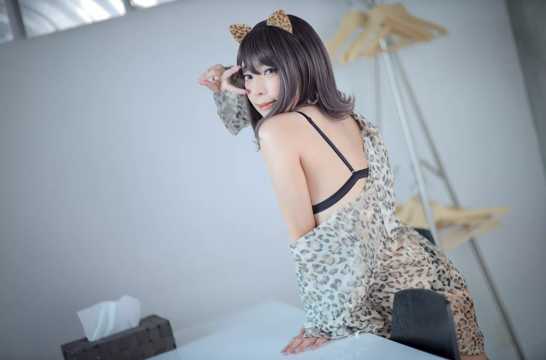 宫本彩希豹女 (48P) 尤物cosplay