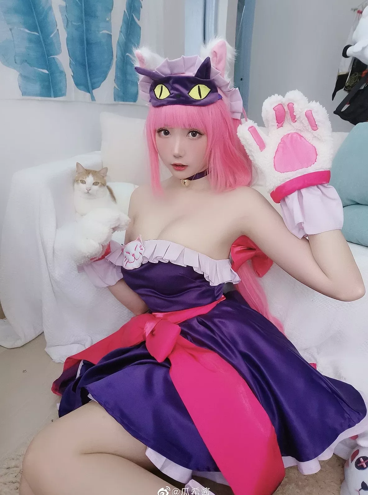 大乔【猫狗日记】 (9P) 尤物cosplay 王者荣耀 瓜希酱