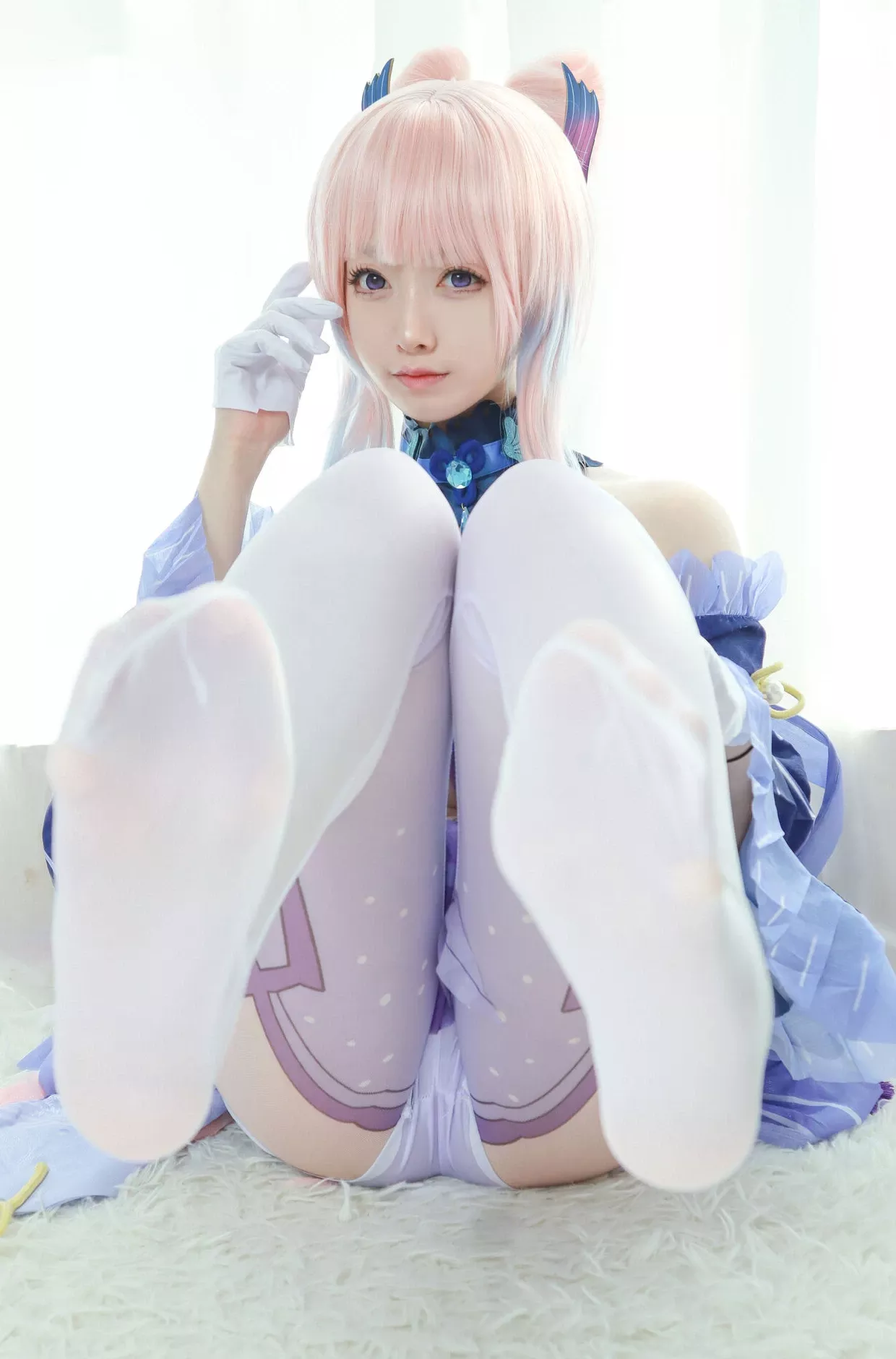 三宫新海【34P】 (爱酱) 朝雾合 �C 女神cosplay