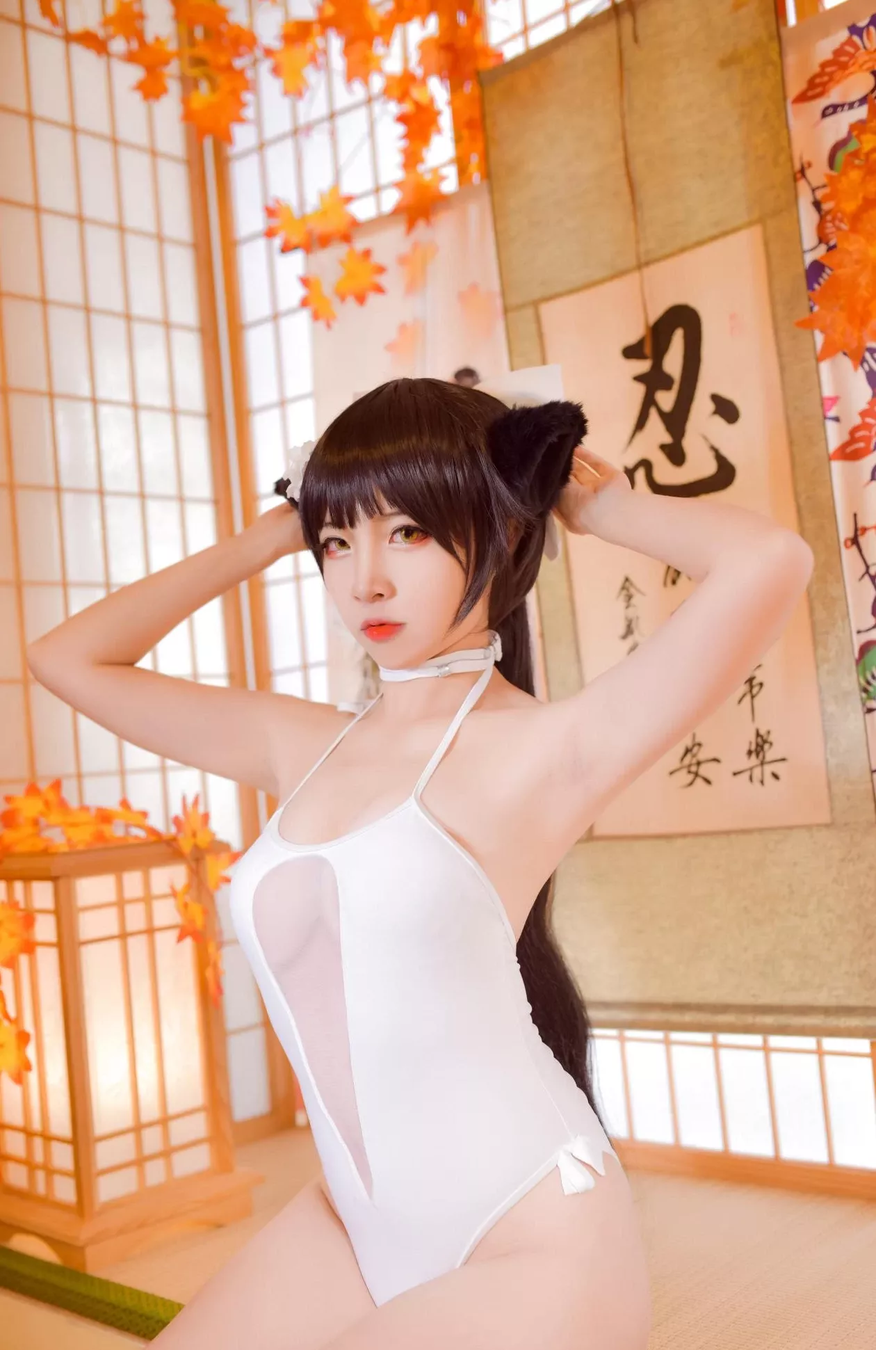 高雄泳服 尤物cosplay 二佐Nisa