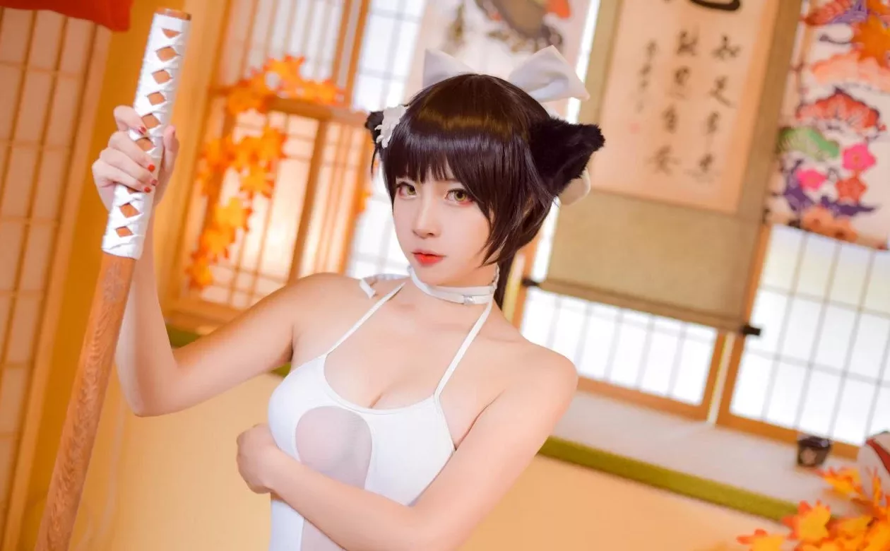 高雄泳服 尤物cosplay 二佐Nisa