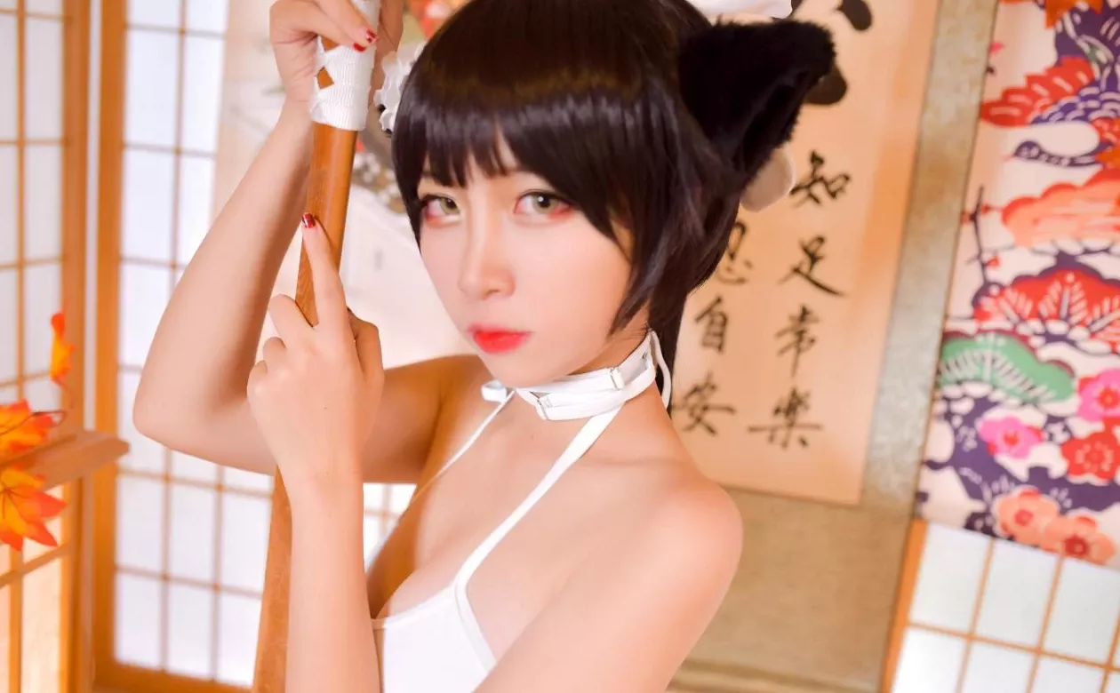 高雄泳服 尤物cosplay 二佐Nisa