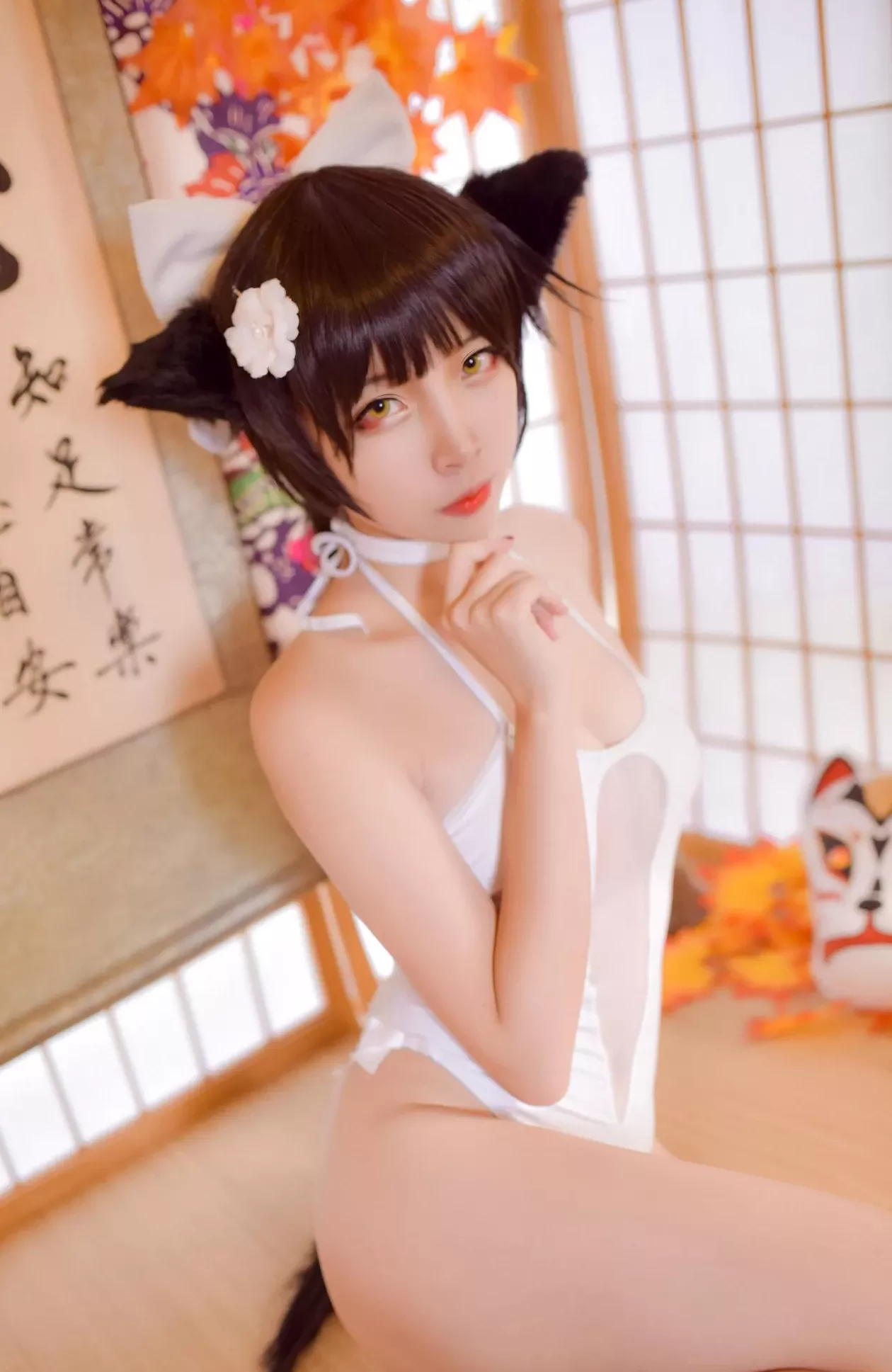 高雄泳服 尤物cosplay 二佐Nisa