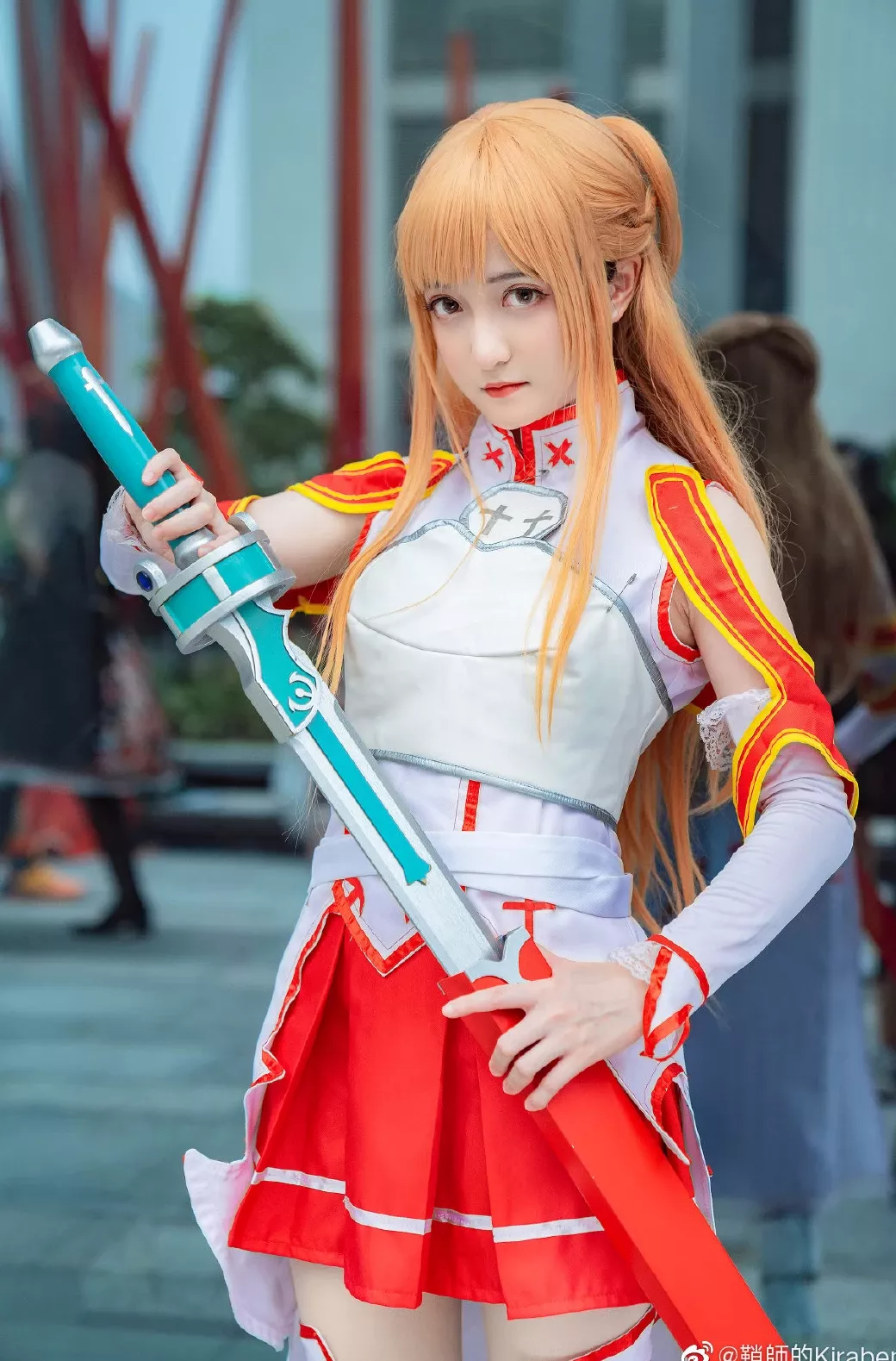佳人cosplay (9P) 鞘师的Kiraben) (摄影： (酷狗蘑菇・萤火虫动漫音乐嘉年华) 刀剑神域亚丝娜 蜡笔小C酱
