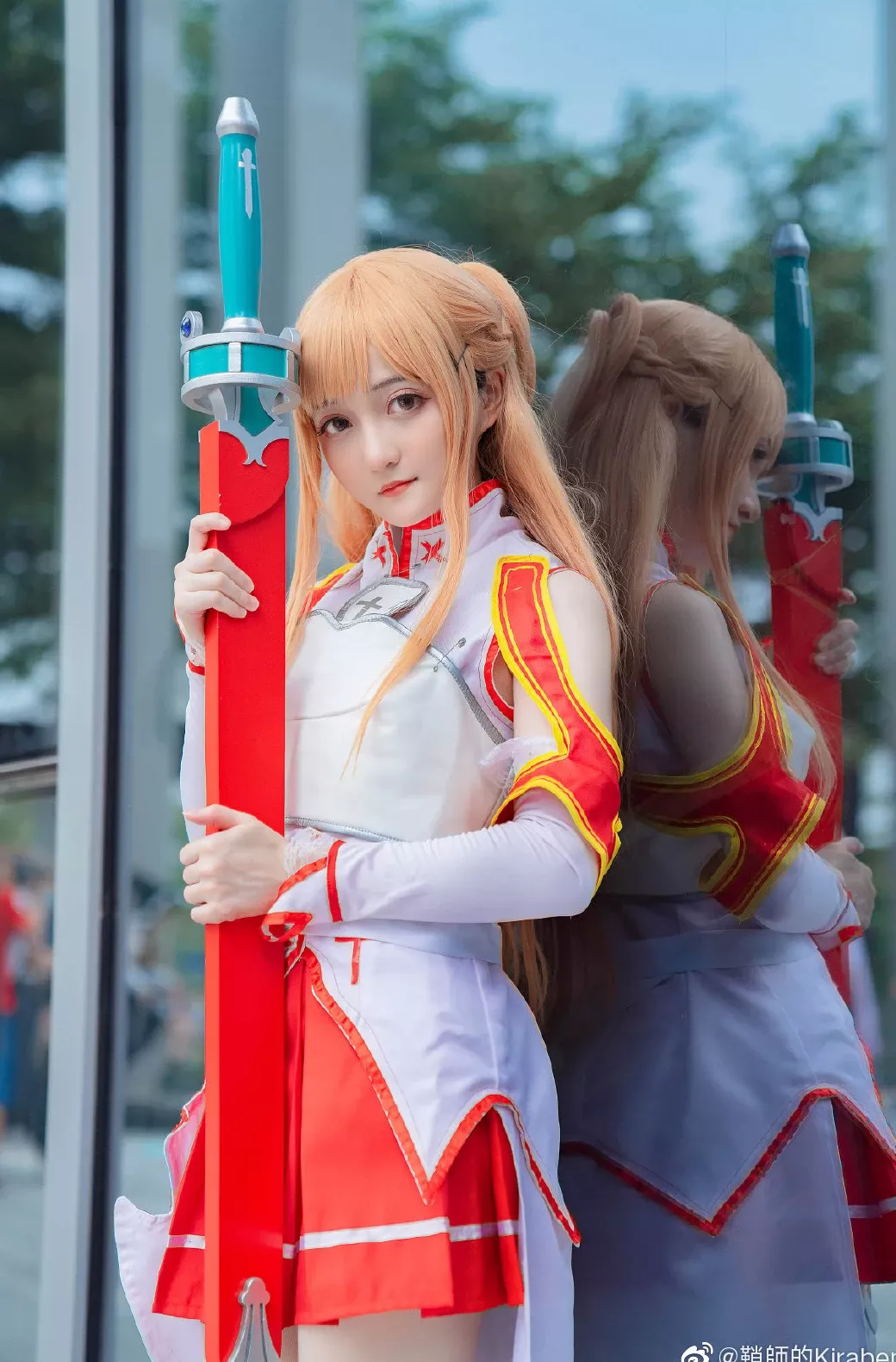 佳人cosplay (9P) 鞘师的Kiraben) (摄影： (酷狗蘑菇・萤火虫动漫音乐嘉年华) 刀剑神域亚丝娜 蜡笔小C酱