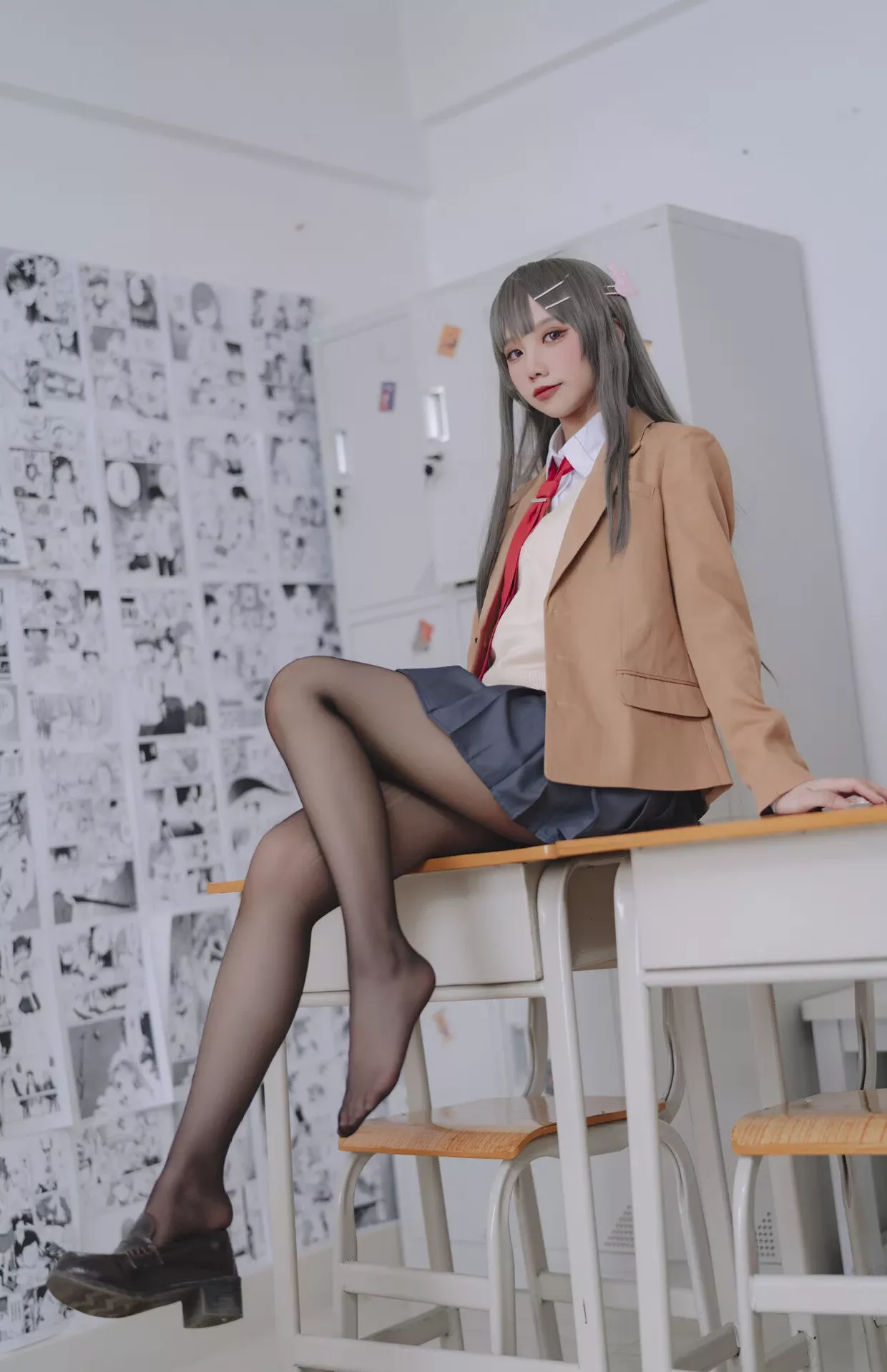 「果咩酱w」麻衣校服�C (30P) 美女cosplay 电子图