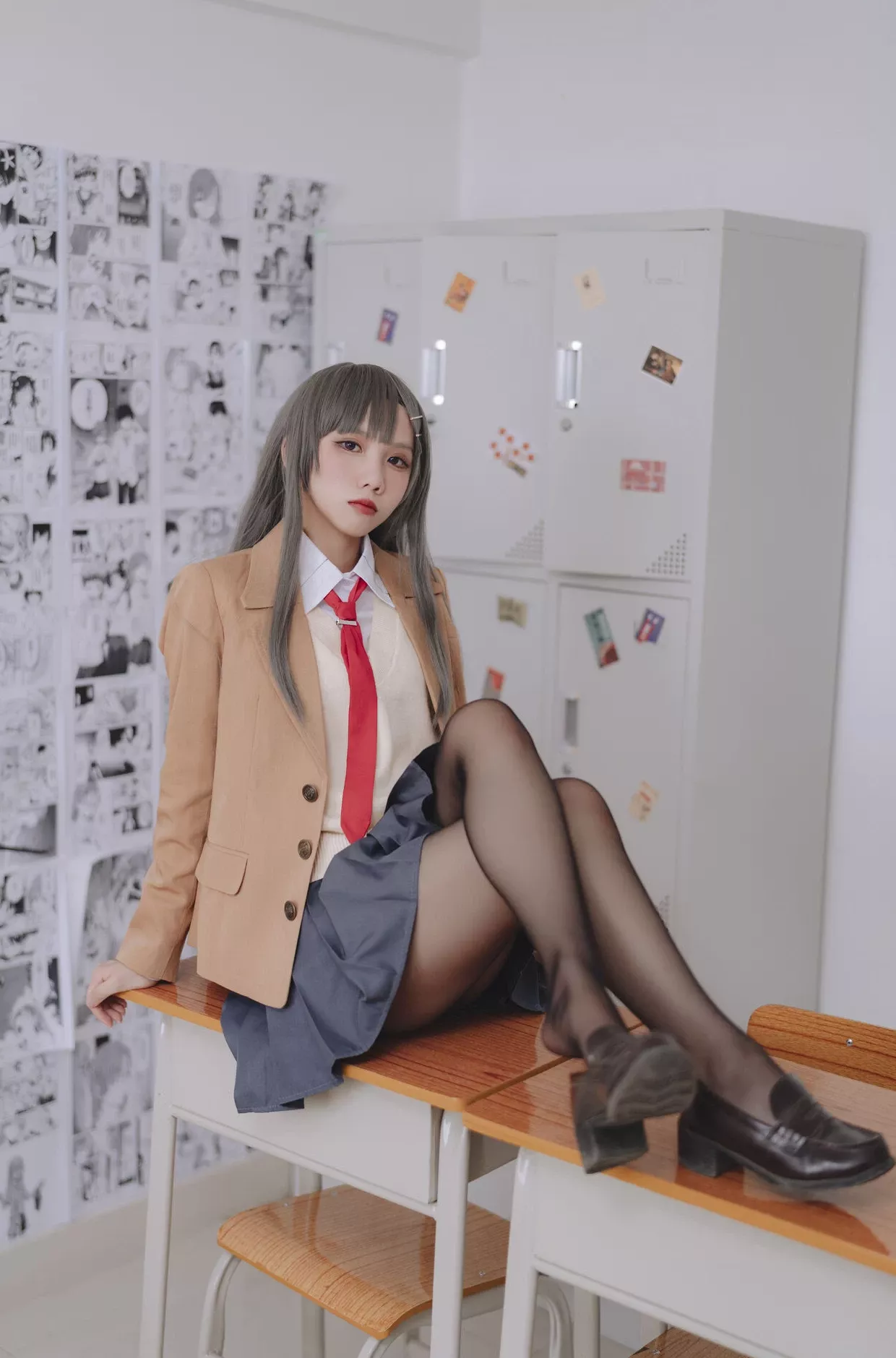 「果咩酱w」麻衣校服�C (30P) 美女cosplay 电子图