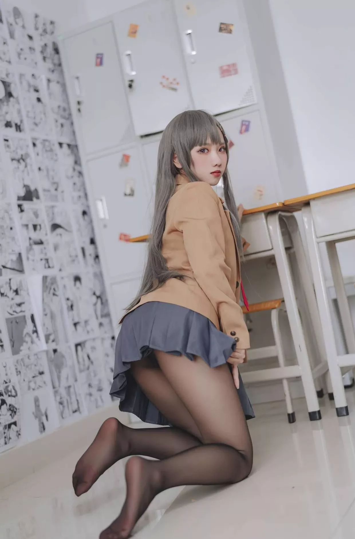 「果咩酱w」麻衣校服�C (30P) 美女cosplay 电子图