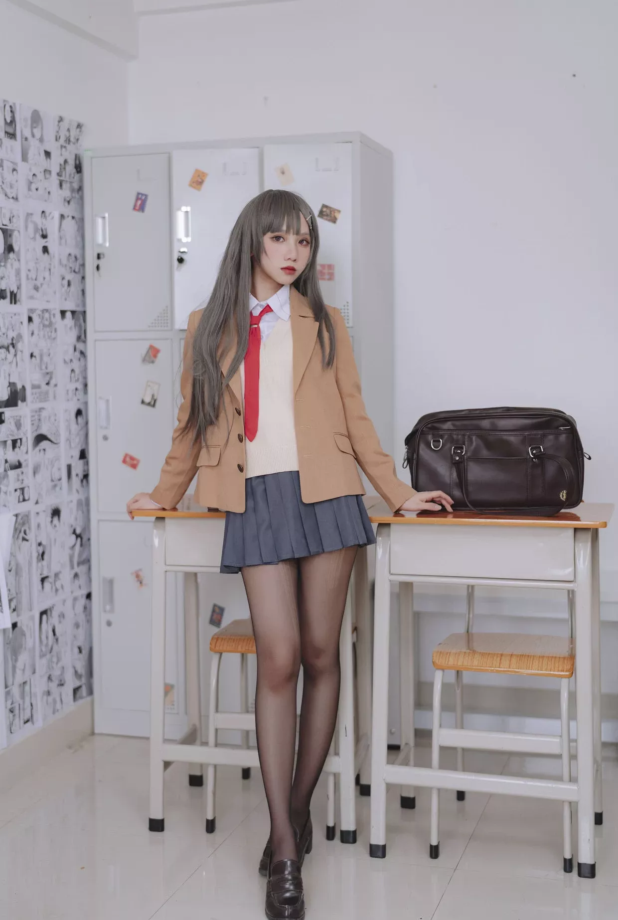 「果咩酱w」麻衣校服�C (30P) 美女cosplay 电子图