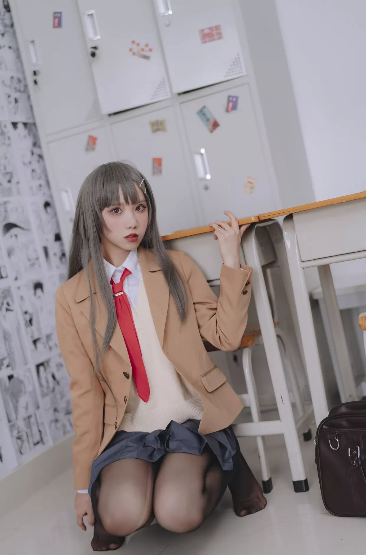 「果咩酱w」麻衣校服�C (30P) 美女cosplay 电子图