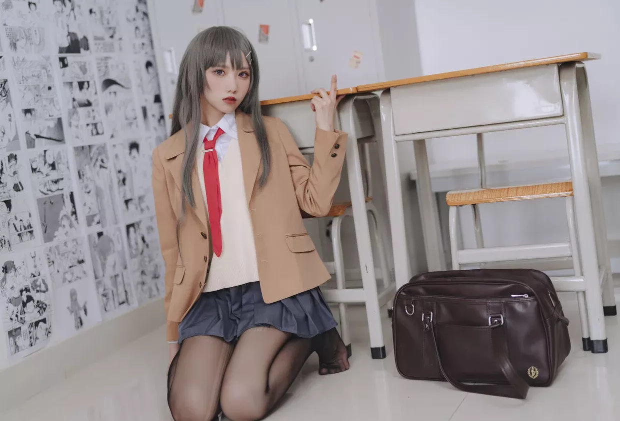 「果咩酱w」麻衣校服�C (30P) 美女cosplay 电子图