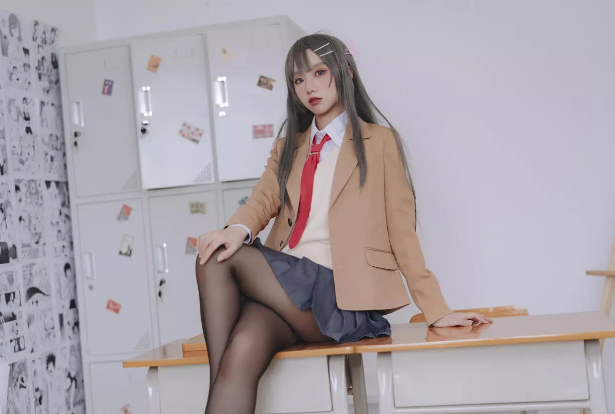 「果咩酱w」麻衣校服�C (30P) 美女cosplay 电子图