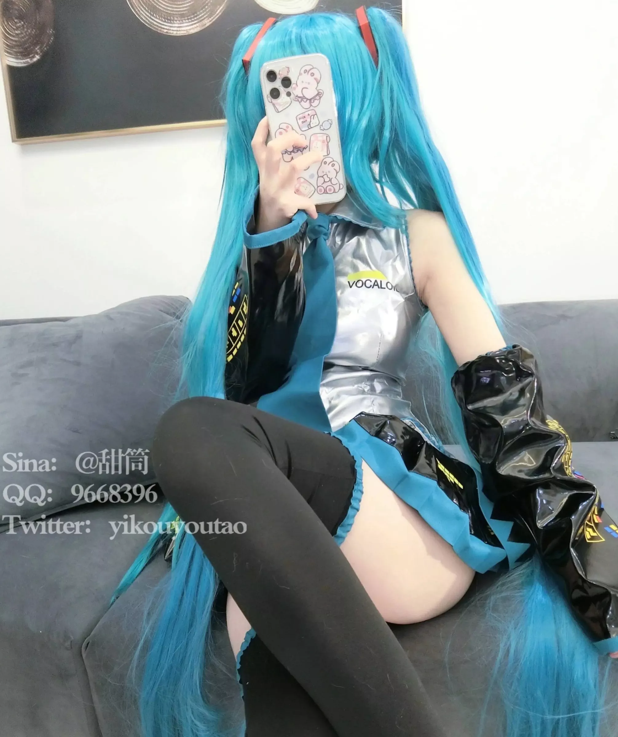 》 福利帖【130P】 萌白酱《 【网路收集组列】福利姬 大尺码 初音未来