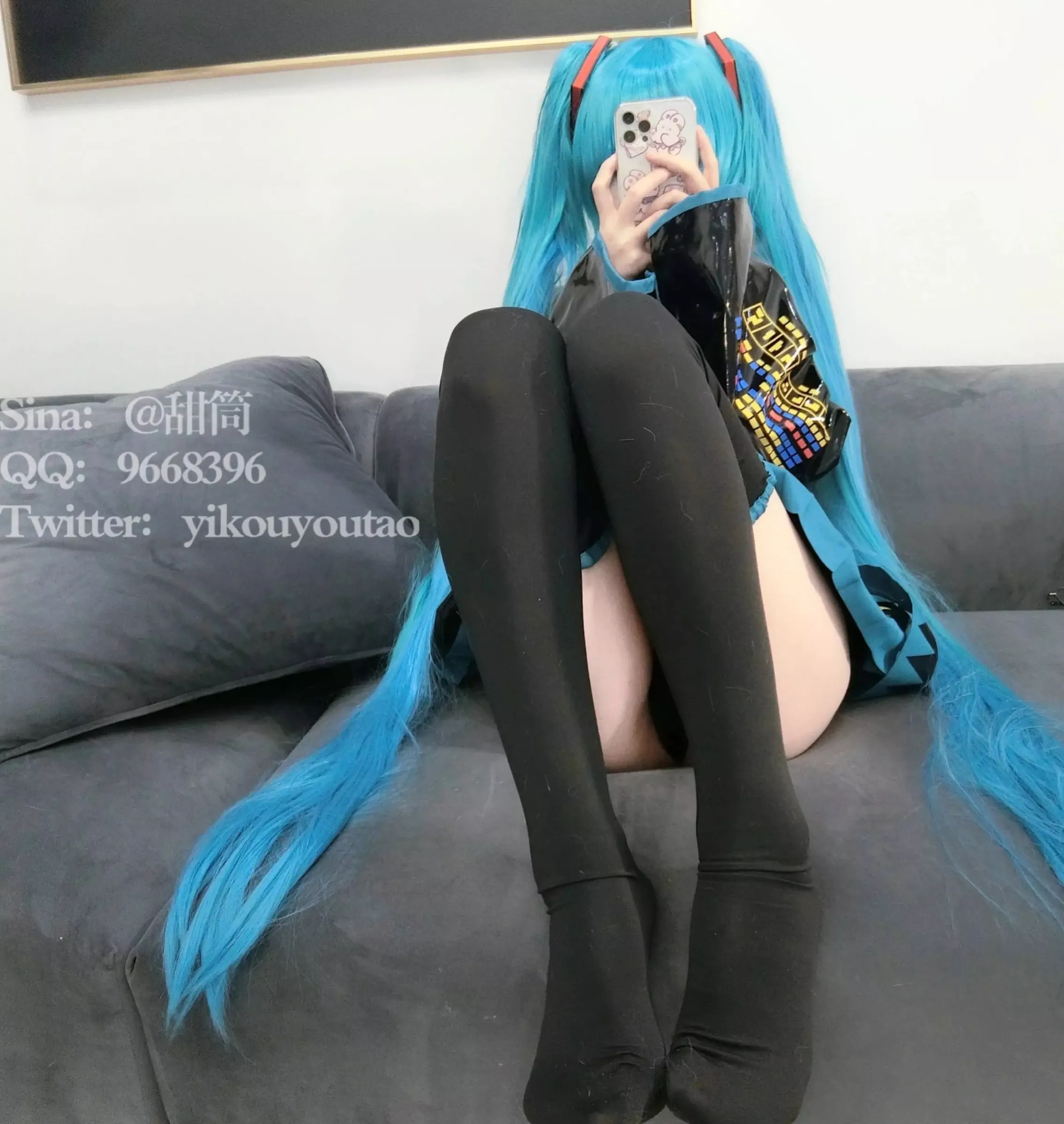 》 福利帖【130P】 萌白酱《 【网路收集组列】福利姬 大尺码 初音未来