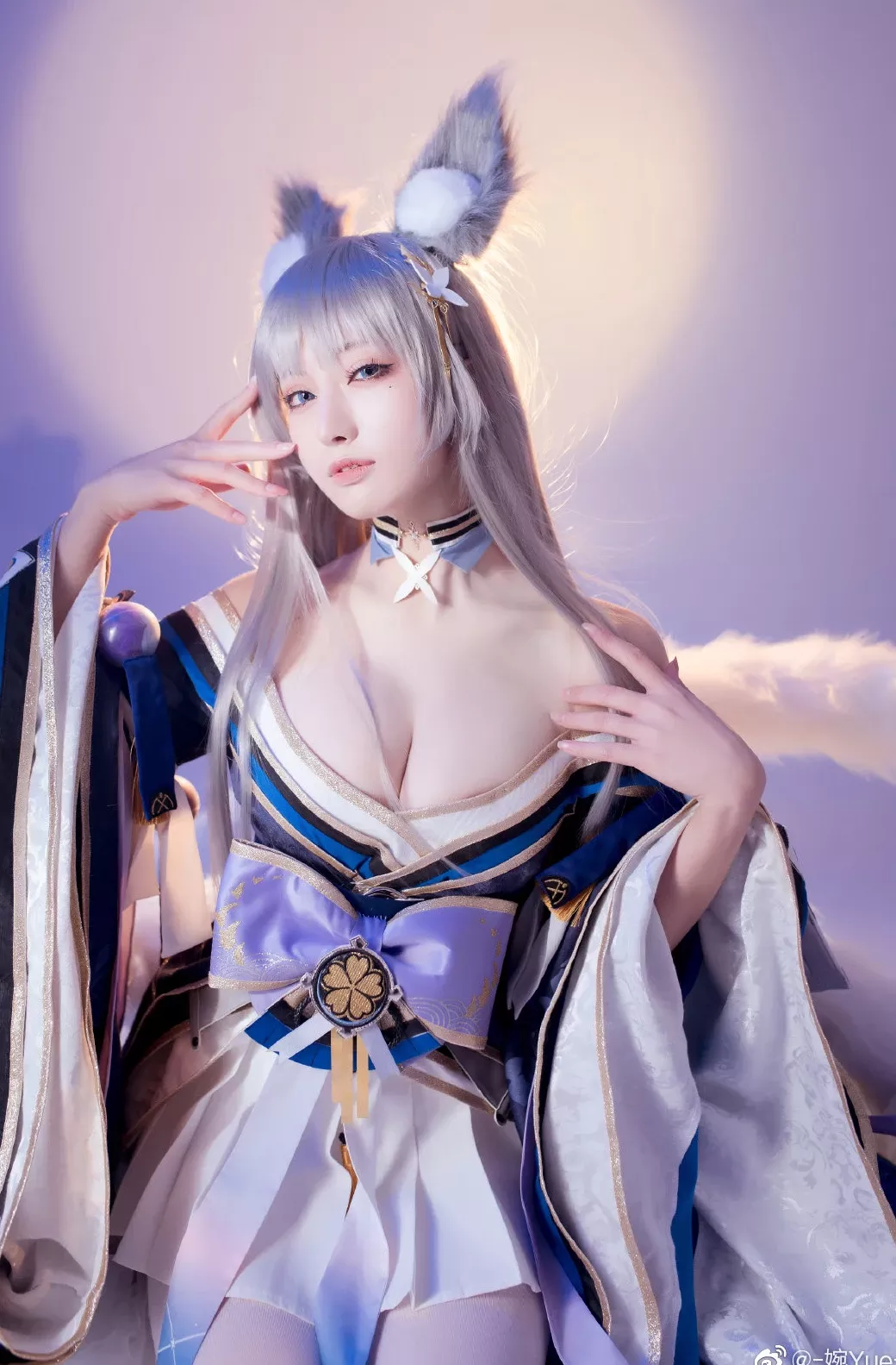 (9P) -婉Yue- 女神cosplay 碧蓝航线 信浓