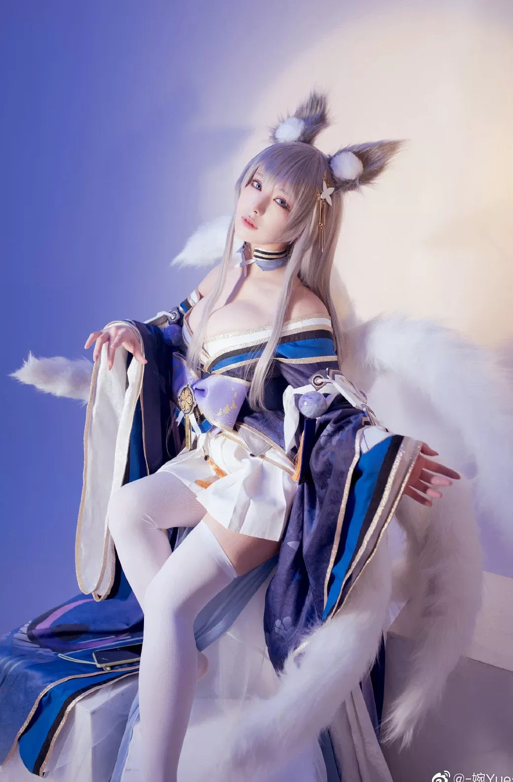 (9P) -婉Yue- 女神cosplay 碧蓝航线 信浓