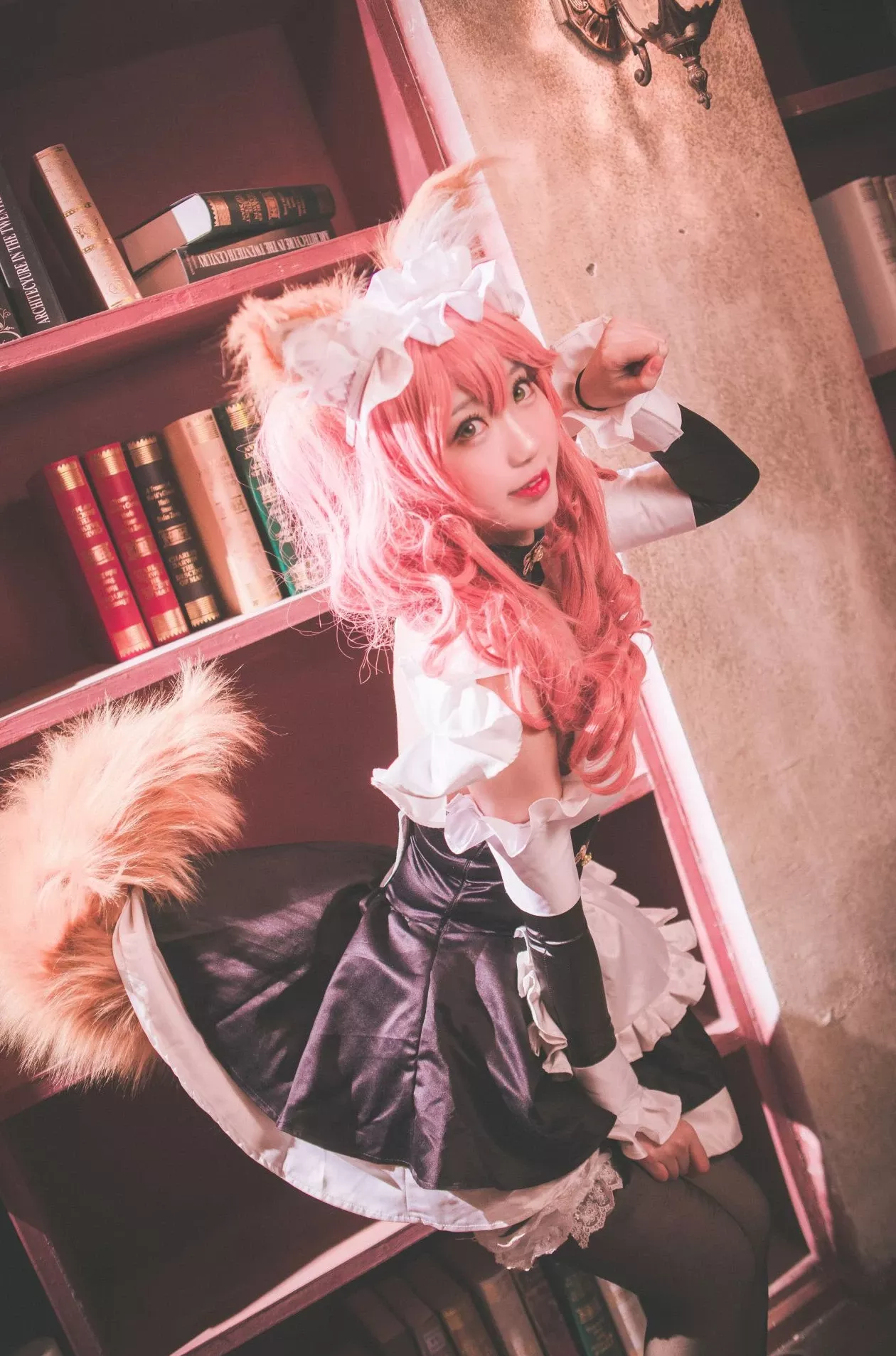 黑川玉藻前真爱 佳人cosplay