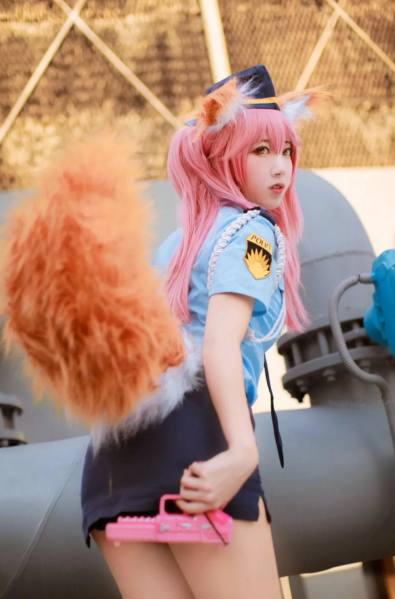 黑川玉藻前真爱 佳人cosplay