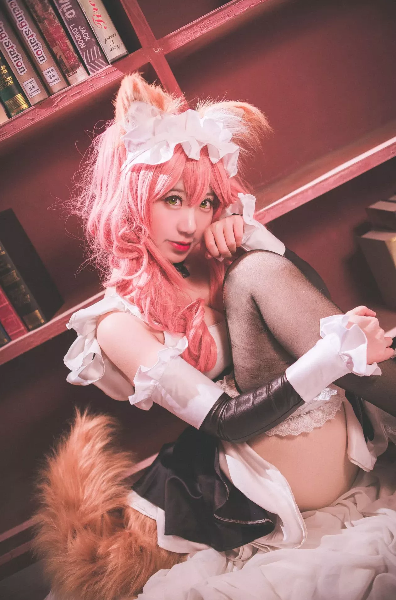 黑川玉藻前真爱 佳人cosplay