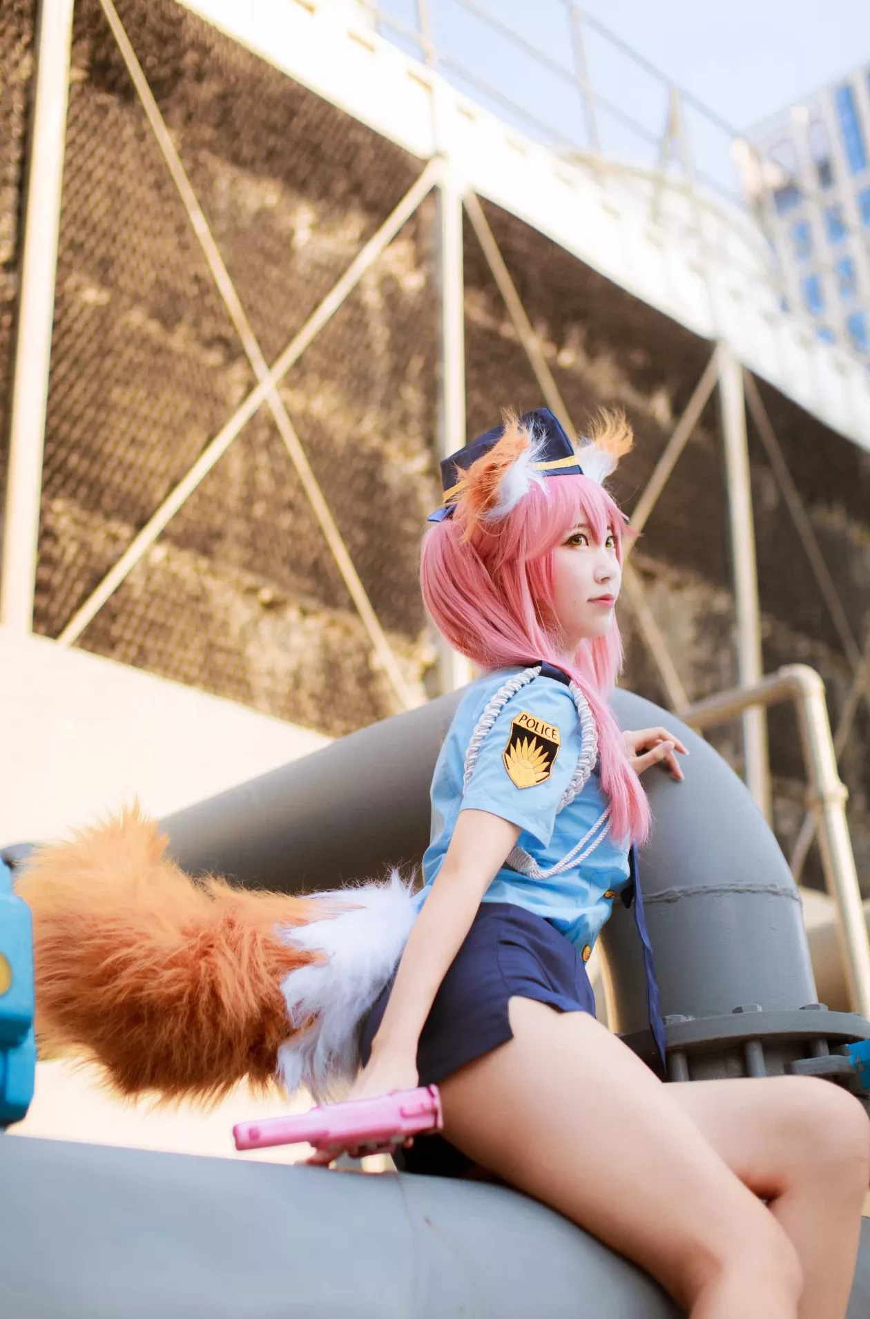 黑川玉藻前真爱 佳人cosplay