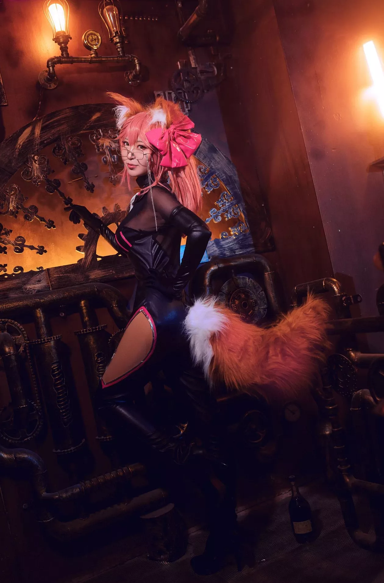 黑川玉藻前真爱 佳人cosplay