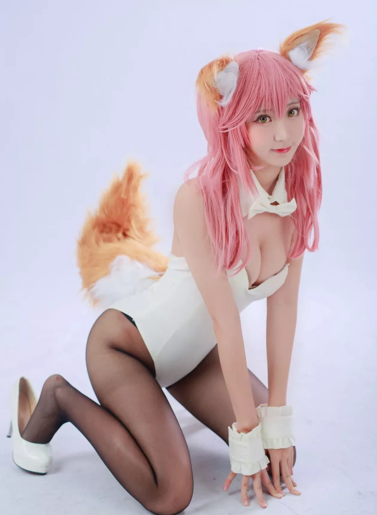 黑川玉藻前真爱 佳人cosplay