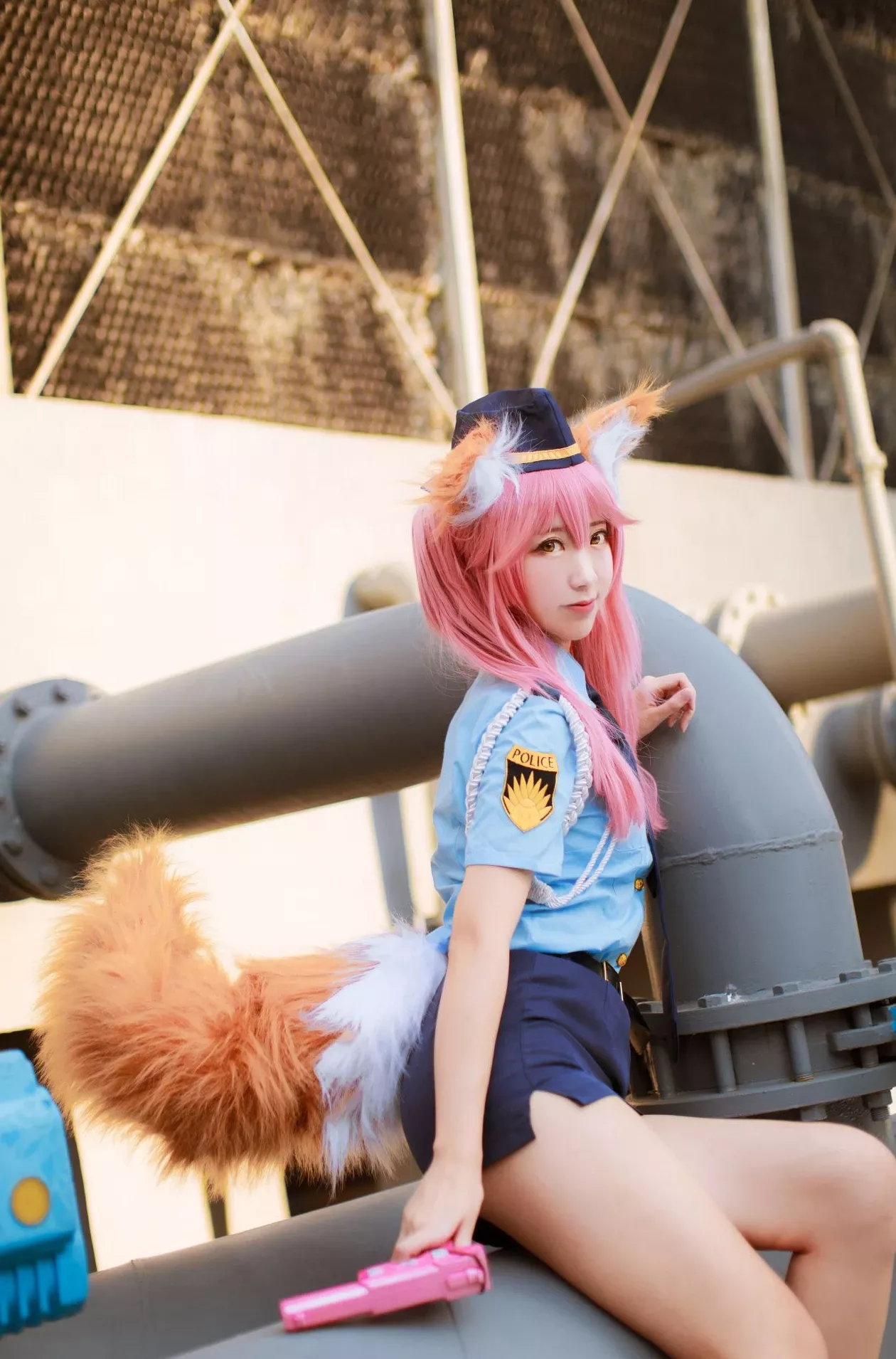 黑川玉藻前真爱 佳人cosplay