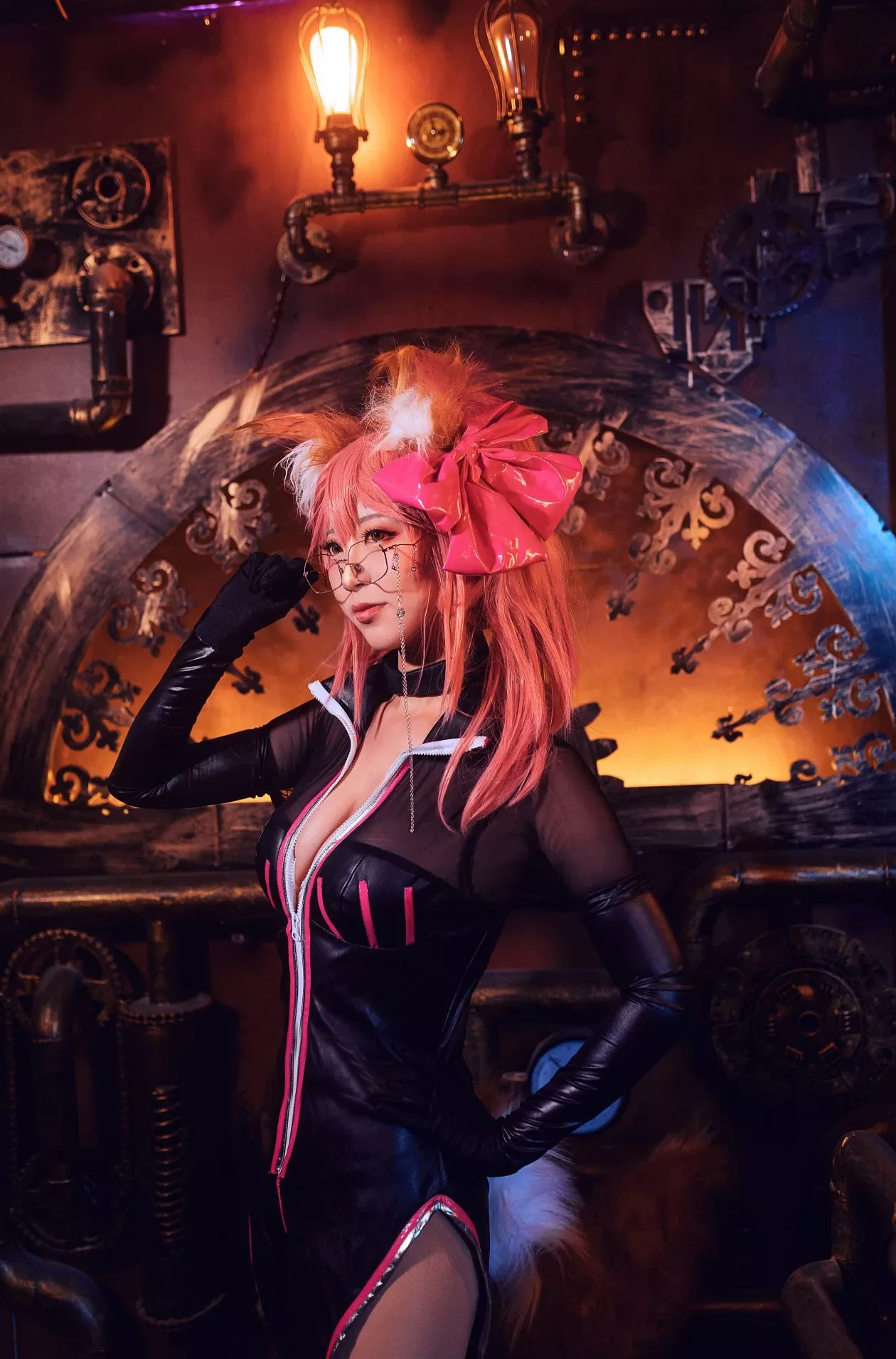 黑川玉藻前真爱 佳人cosplay