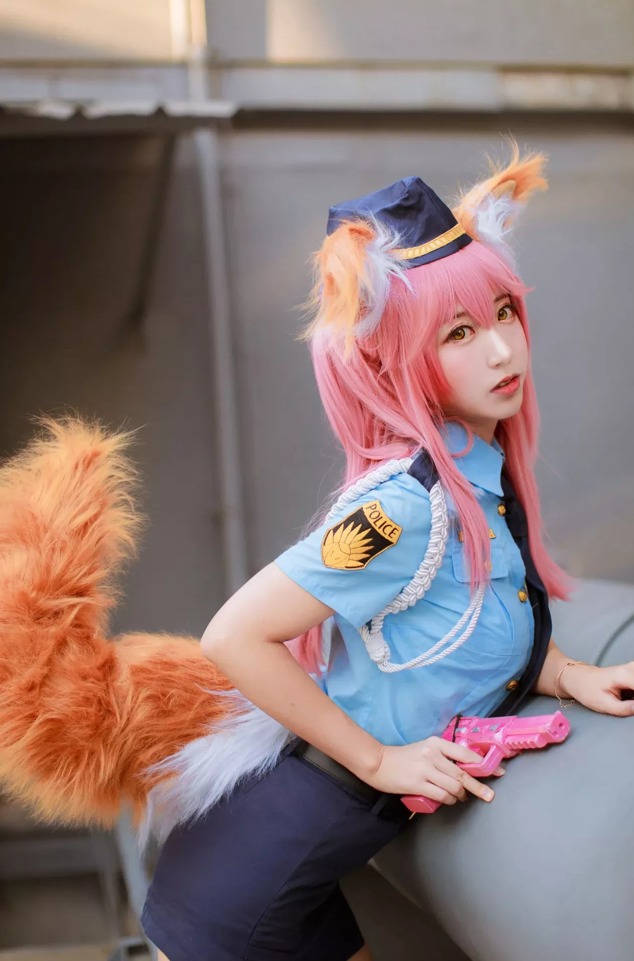 黑川玉藻前真爱 佳人cosplay