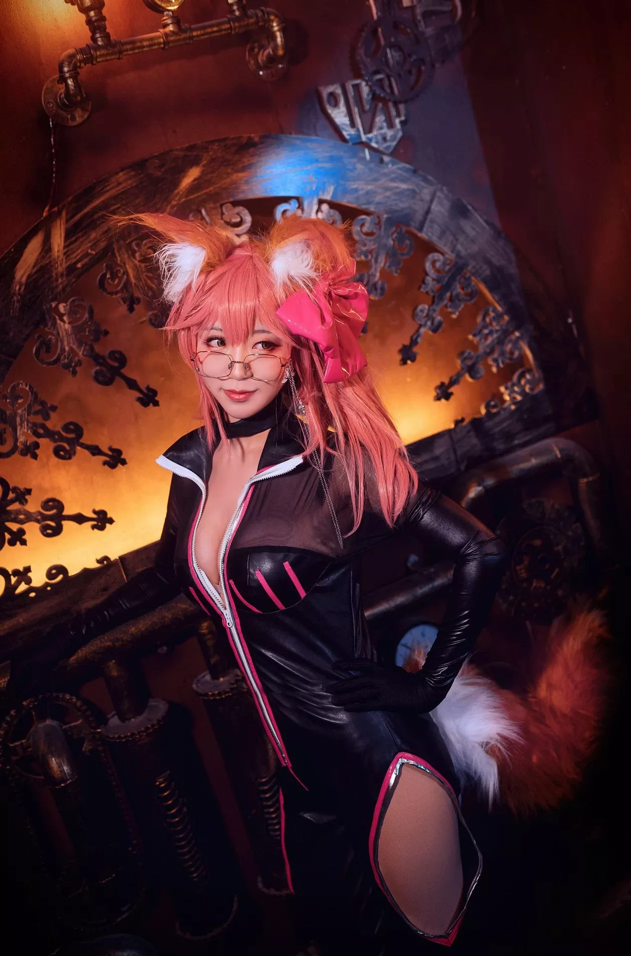 黑川玉藻前真爱 佳人cosplay